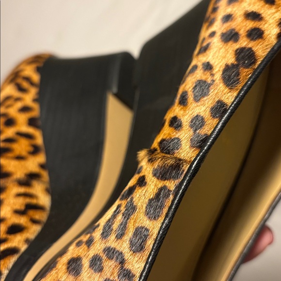 Talbots size 8M Laney wedges calf hair - Picture 17 of 17